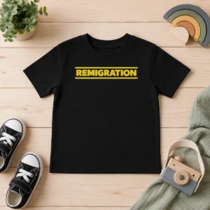 Pretty Remigration Design Kids T-Shirt