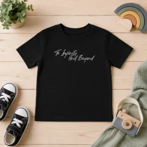 Official To Infinity And Beyond Kids T-Shirt