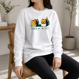 Official Cat Sushi Dead Or Alive Long Sleeve Shirt