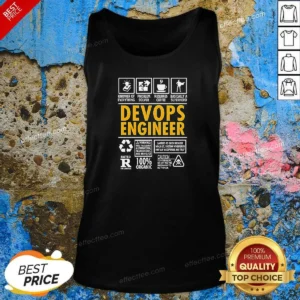 Pretty Devops Engineer Humorous Infographic Icons Knower Of Everything Superhero Tank Top