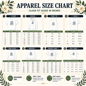 Size chart for Pretty CCP Is Very Yann Lecun Y In Its Views Of AI with measurements in inches and cm