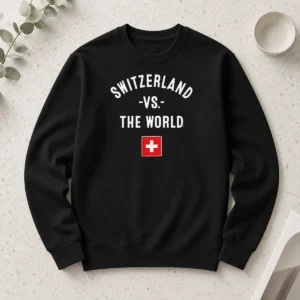 Pretty Switzerland Vs The World World Cup 2026 Flag Long Sleeve Shirt
