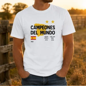 Original Spain Campeones Del Mundo 2010 South Africa And 2026 World Cup