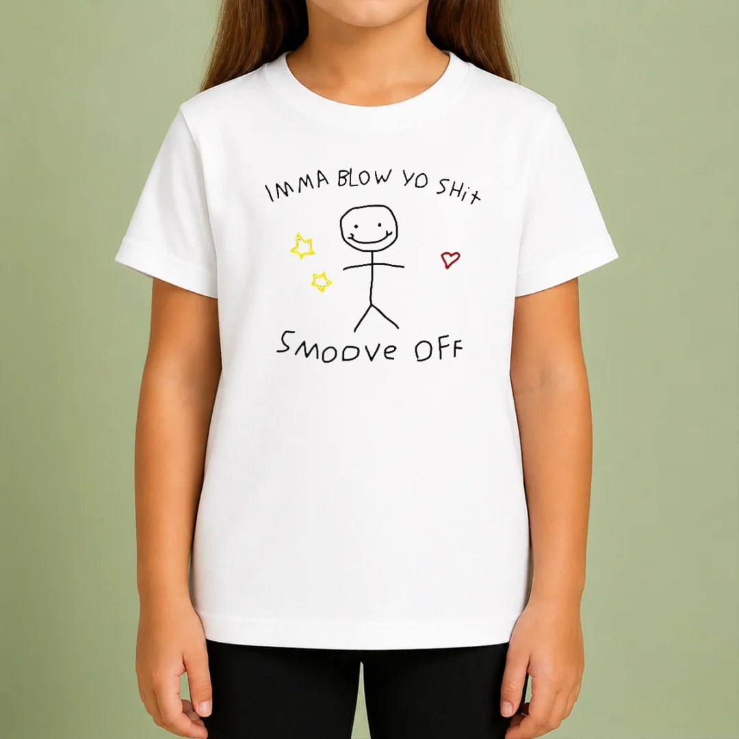 official-awesome-imma-blow-yo-shit-smoove-off-stick-figure-cartoon-kids-t-shirt Official Awesome Imma Blow Yo Shit Smoove Off Stick Figure Cartoon Kids T-Shirt