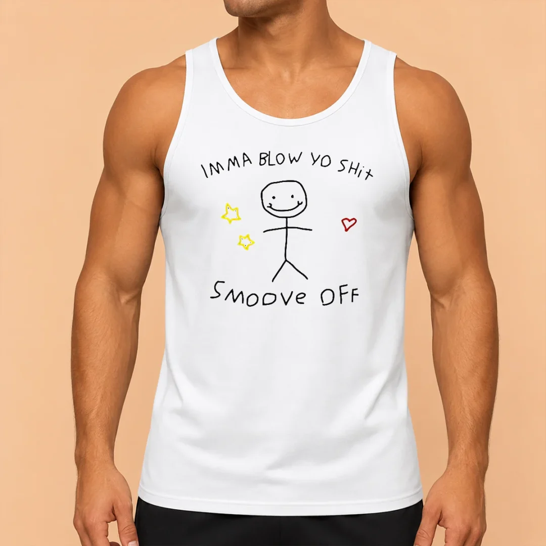 official-awesome-imma-blow-yo-shit-smoove-off-stick-figure-cartoon-tank-top Official Awesome Imma Blow Yo Shit Smoove Off Stick Figure Cartoon Tank Top