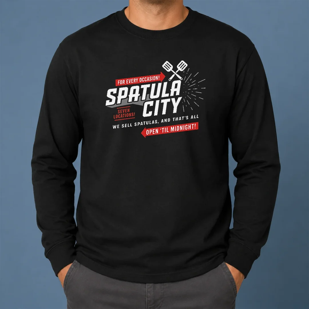 Official Awesome Spatula City Classic Long Sleeve Shirt Official Awesome Spatula City Classic Long Sleeve Shirt