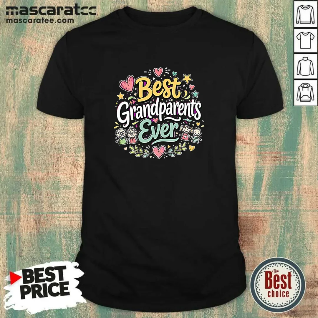 official-best-grandparents-ever-for-grandparents-doodle-typograp-shirt-1 Official Best Grandparents Ever For Grandparents Doodle Typograp