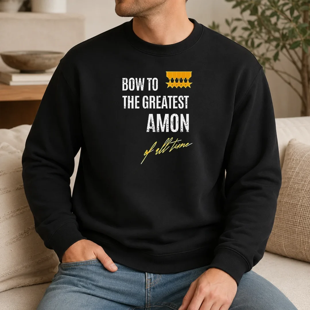 Official Bow To The Greatest Amon Of All Time Sweater Official Bow To The Greatest Amon Of All Time Sweater