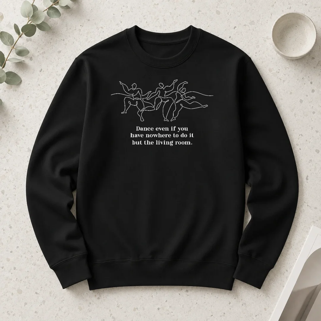 official-contemporary-dance-always-organic-long-sleeve-shirt Official Contemporary 'Dance Always' Organic Long Sleeve Shirt