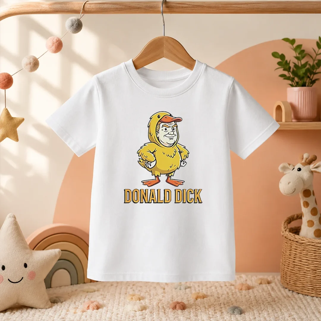 official-donald-dick-parody-kids-t-shirt Official Donald Dick Parody Kids T-Shirt