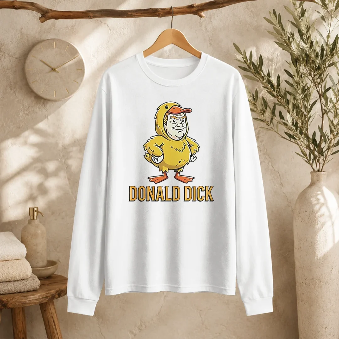 official-donald-dick-parody-long-sleeve-shirt Official Donald Dick Parody Long Sleeve Shirt