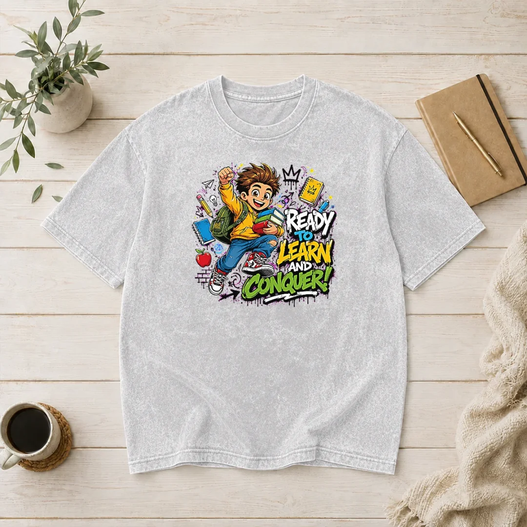 official-excited-student-ready-to-learn-back-to-school-washed-t-shirt Official Excited Student Ready To Learn Back To School Washed T-Shirt