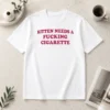 Official Funny Embroidered Novelty Apparel Kitten Needs A Fucking Cigarette