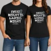 Official Funny Every Night Is Ladies Night Hoop York City Women'S Basketball
