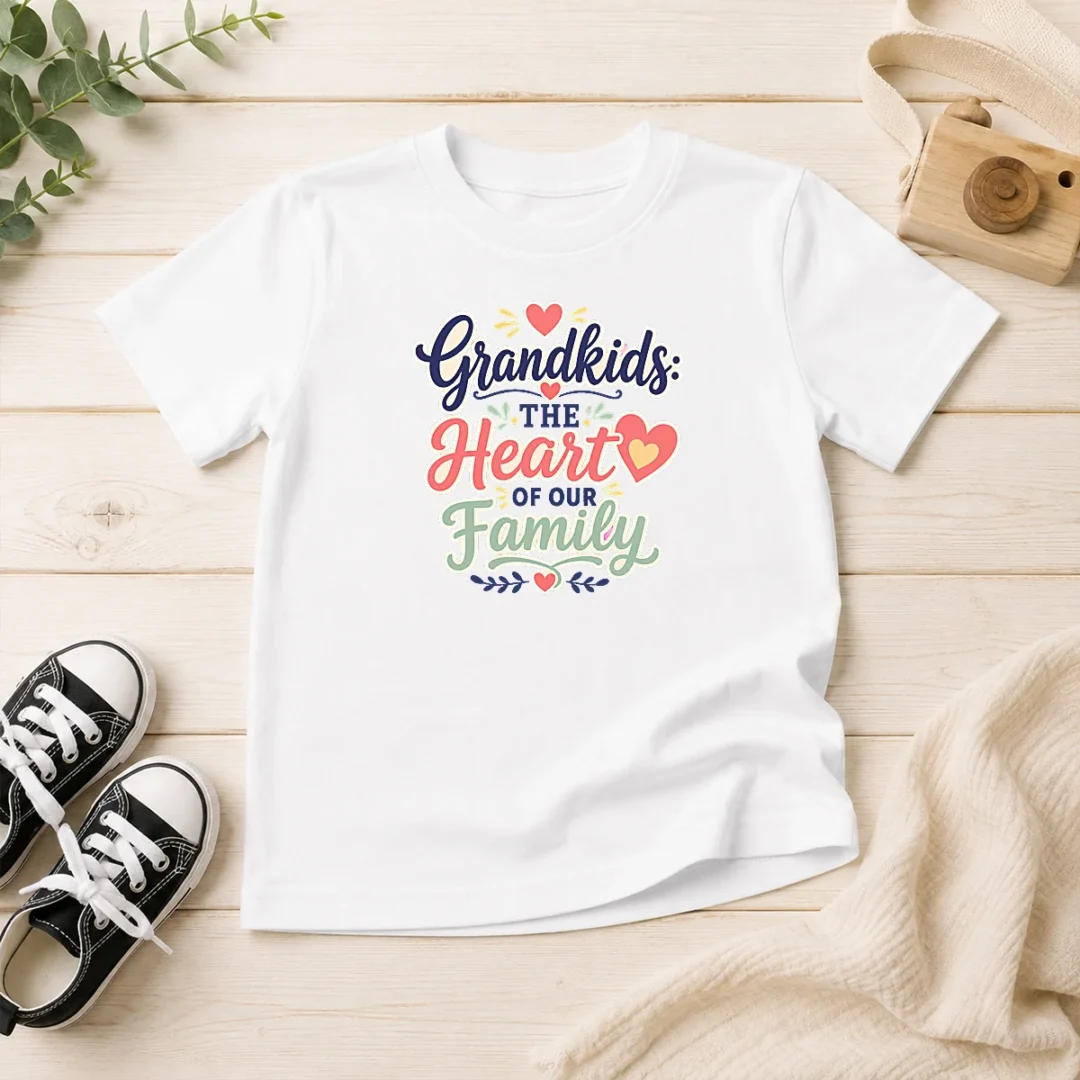 official-funny-heartwarming-grandparents-day-vector-kids-t-shirt Official Funny Heartwarming Grandparents Day Vector Kids T-Shirt