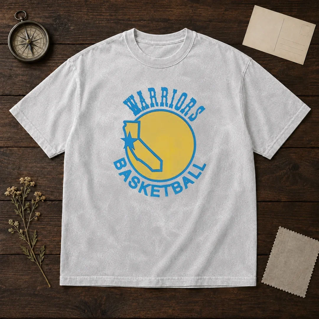 official-golden-state-warriors-nba-warriors-basketball-logo-washed-t-shirt Official Golden State Warriors NBA Warriors Basketball Logo Washed T-Shirt