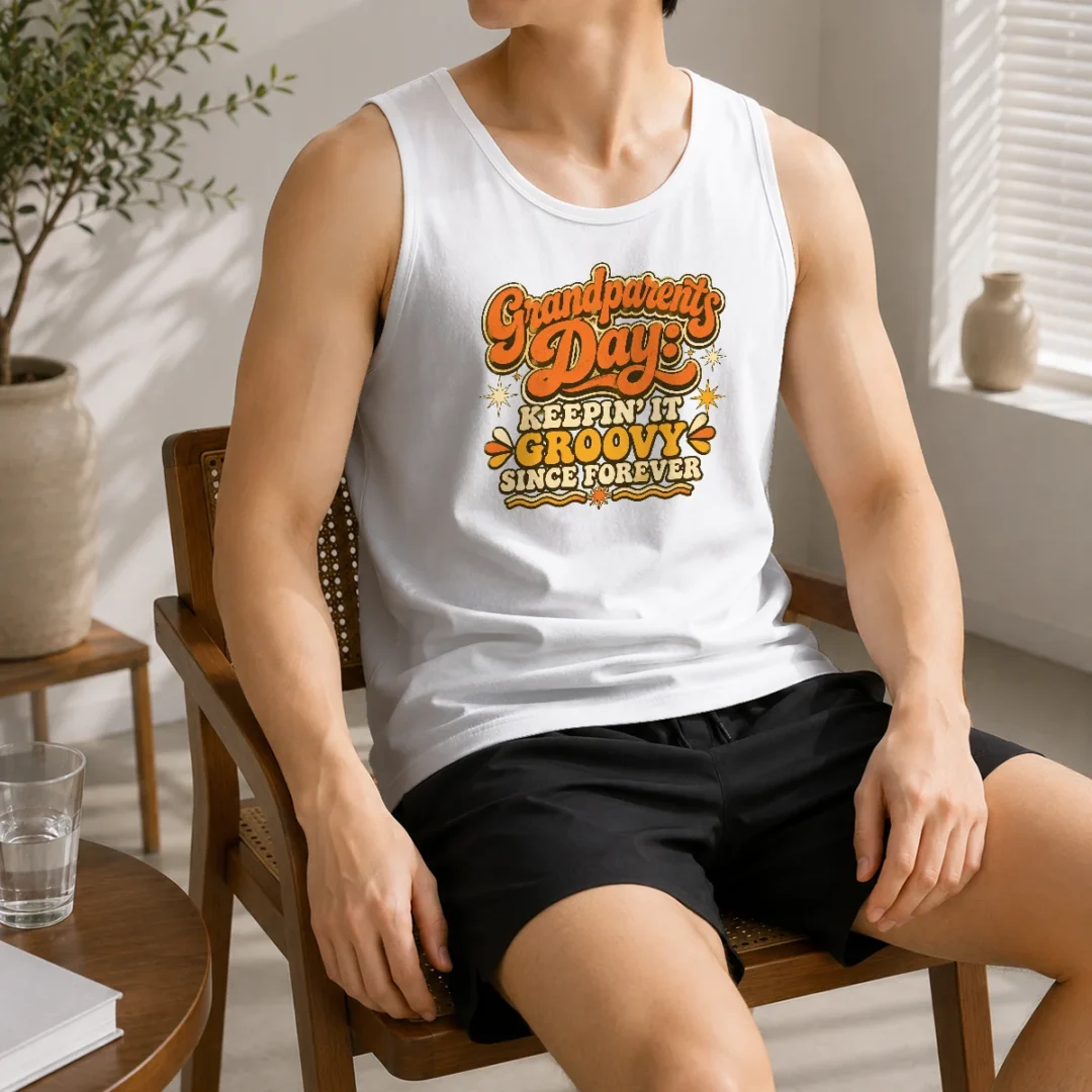 official-grandparents-day-keepin-it-groovy-tee-groovy-retro-tank-top Official Grandparents Day Keepin It Groovy Tee Groovy Retro Tank Top