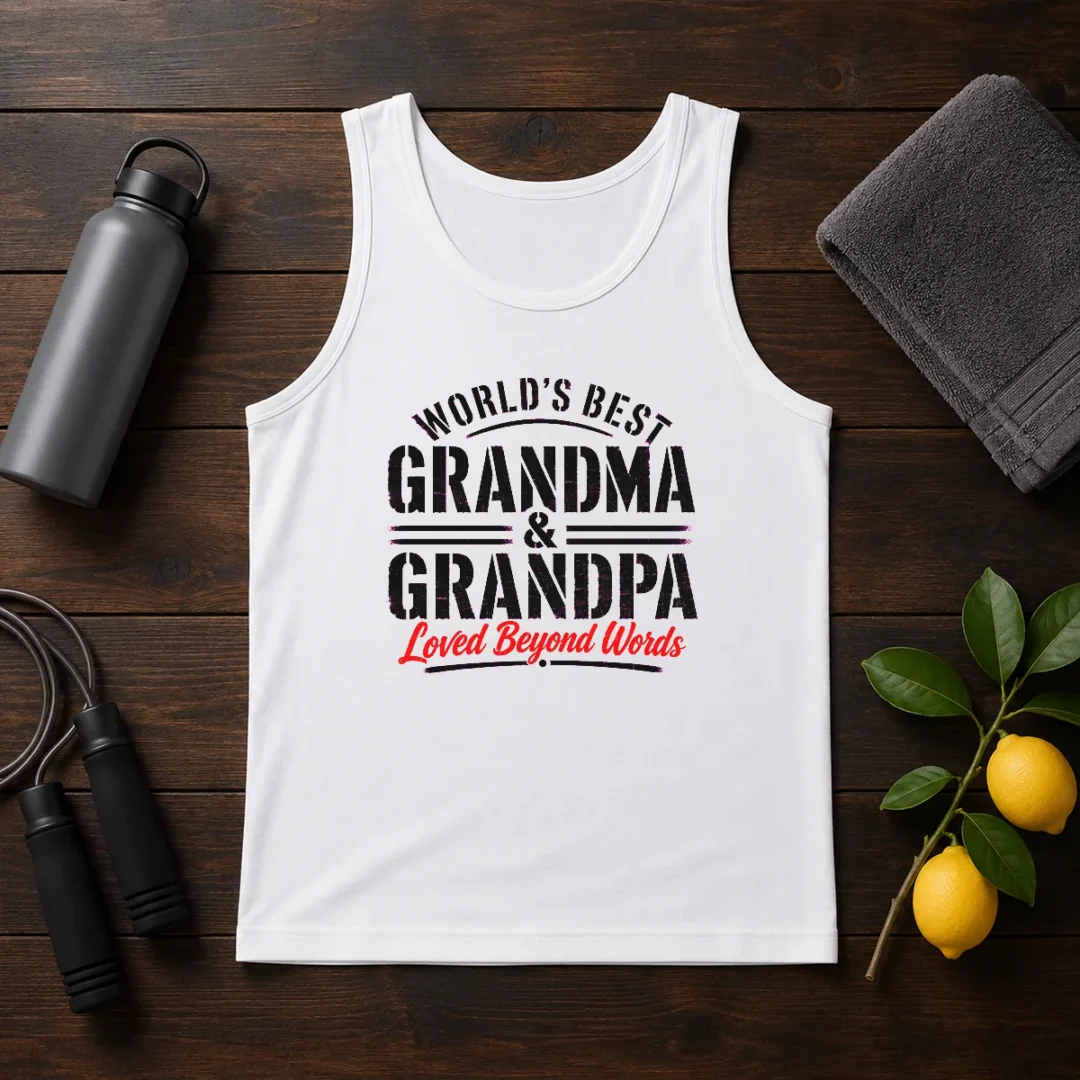 official-grandparents-day-stencil-worlds-best-grandma-grandp-tank-top Official Grandparents Day Stencil Worlds Best Grandma Grandp Tank Top