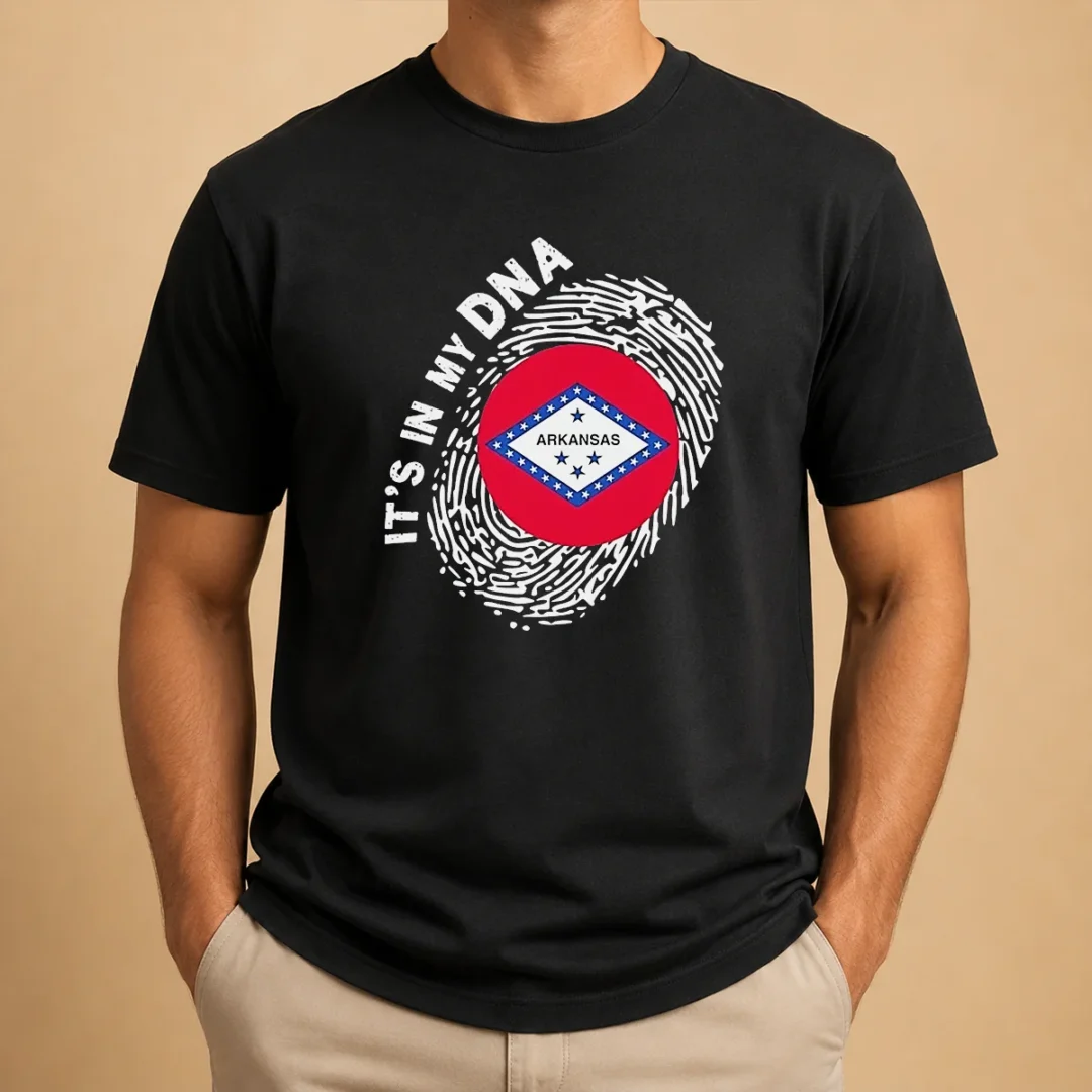 official-hot-it-s-in-my-dna-arkansas-t-shirt Official Hot It'S In My DNA Arkansas