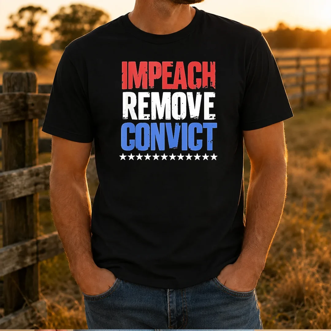 official-impeach-remove-convict-stars-t-shirt Official Impeach Remove Convict Stars