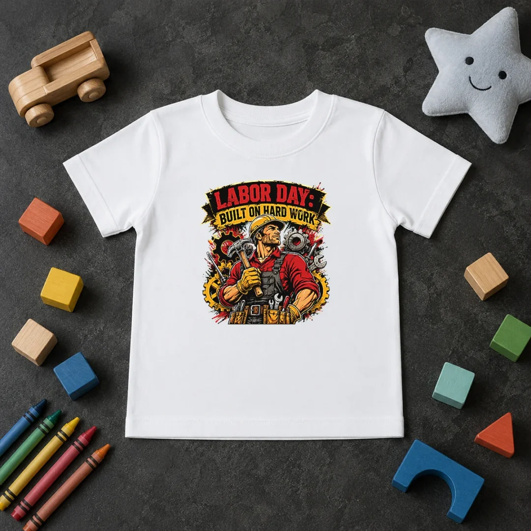 Official Labor Day Celebration Pride Worker Kids T Shirt Official Labor Day Celebration Pride Worker Kids T-Shirt