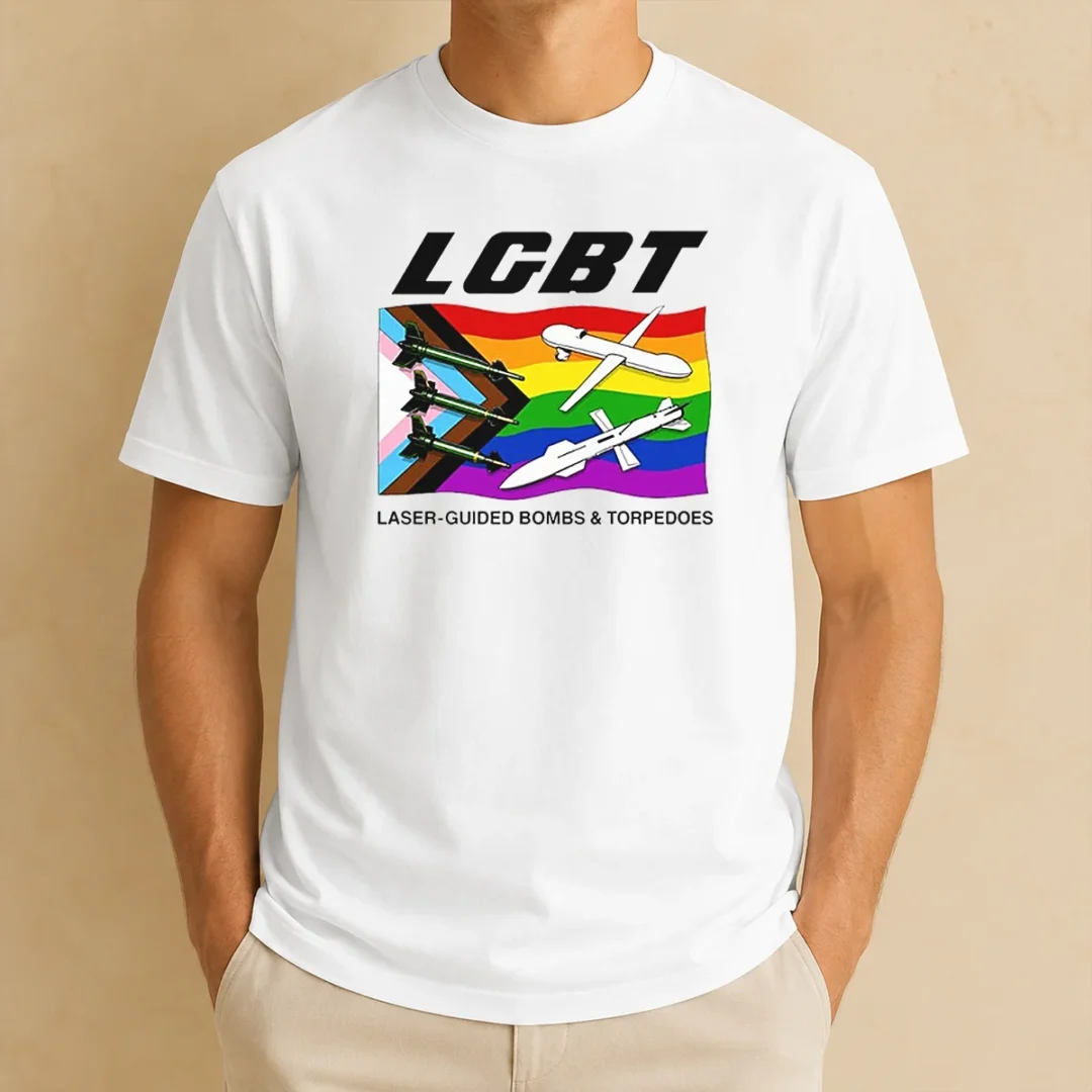 official-lgbt-laser-guided-bombs-and-torpedoes-flag-t-shirt-1 Official LGBT Laser Guided Bombs And Torpedoes Flag