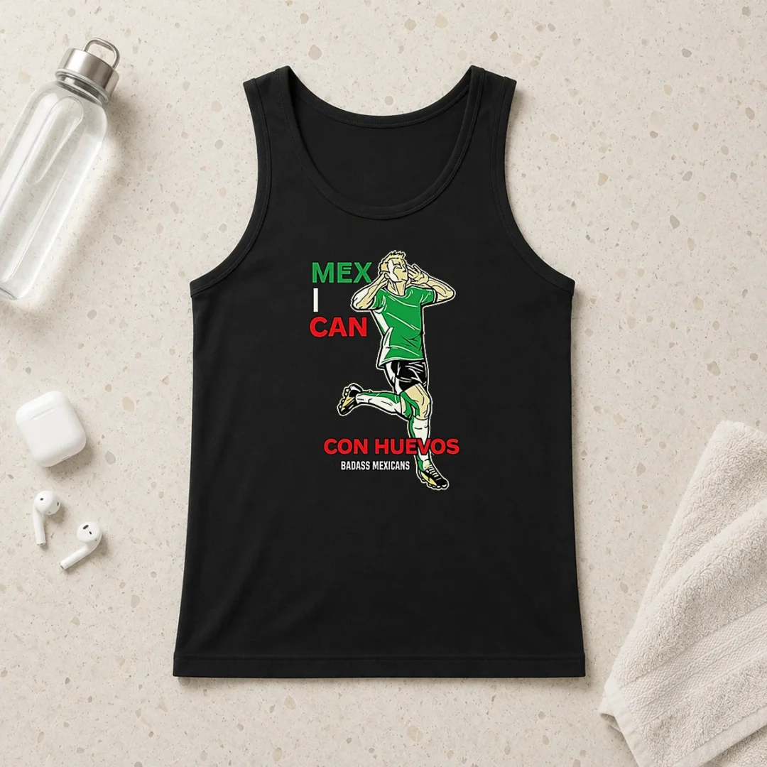 official-mexican-con-huevos-badass-mexicans-mexico-soccer-tank-top Official Mexican Con Huevos Badass Mexicans Mexico Soccer Tank Top