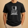 Official My Childhood Didn'T Need Online Updates Retro Gaming Console t shirt in classic fit with vintage gaming graphic
