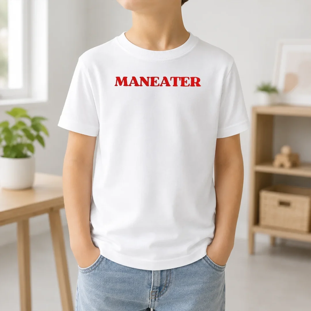 Official Nice Maneater Hall And Oates 1982 Kids T Shirt Official Nice Maneater Hall And Oates 1982 Kids T-Shirt