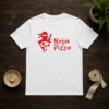 Official Ninja Pizza Martial Arts Character Food Illustration