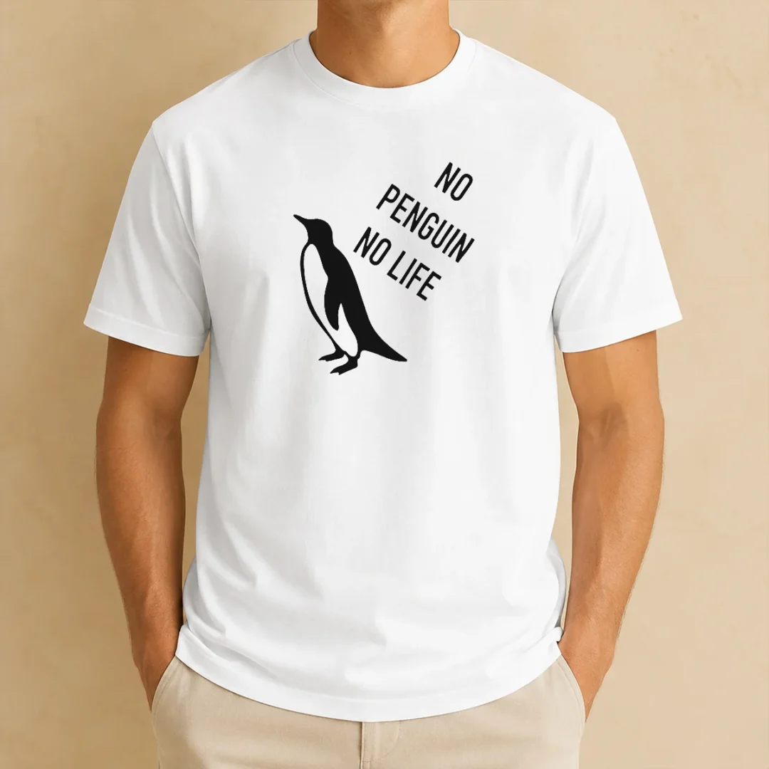 official-no-penguin-no-life-t-shirt-1 Official No Penguin No Life