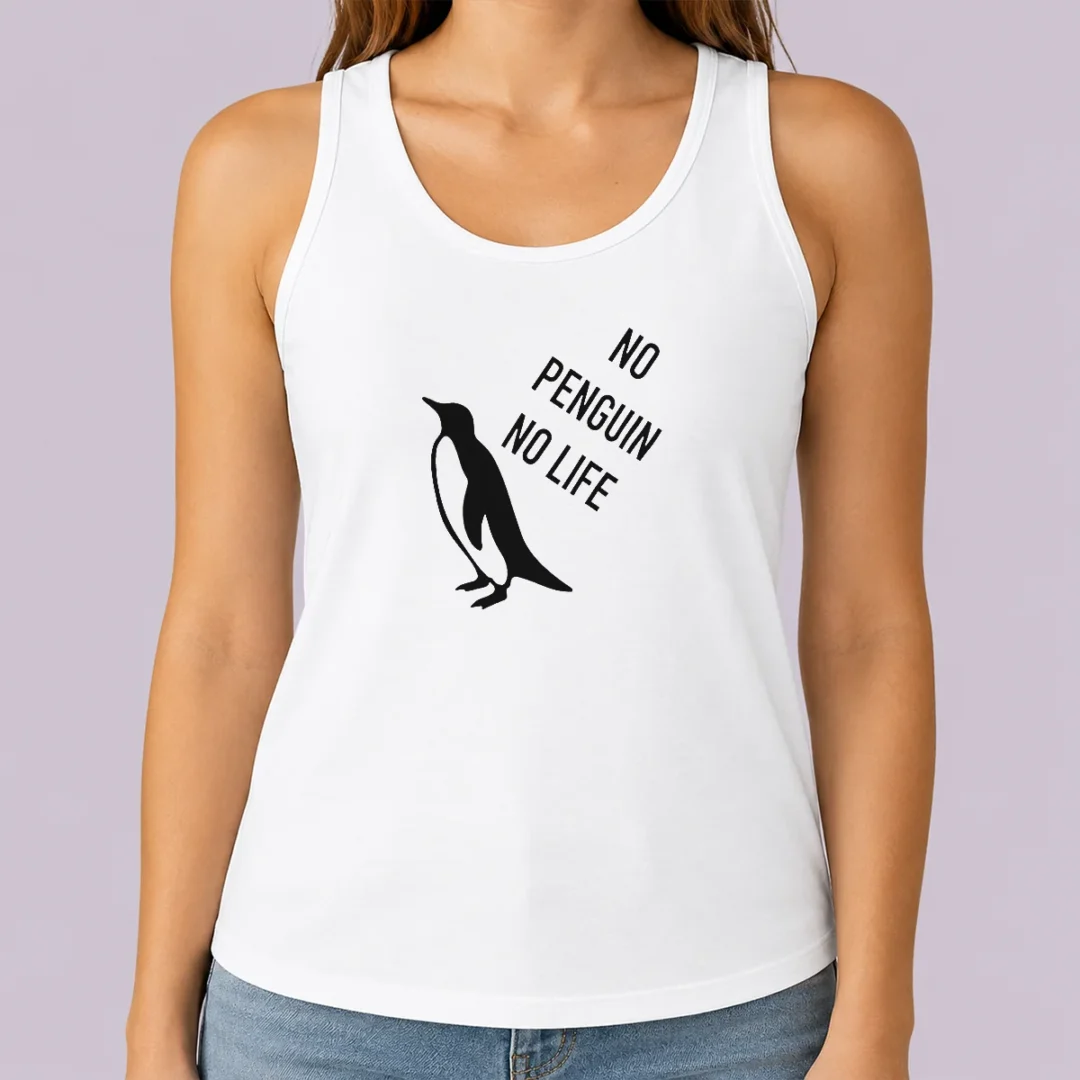 official-no-penguin-no-life-tank-top Official No Penguin No Life Tank Top