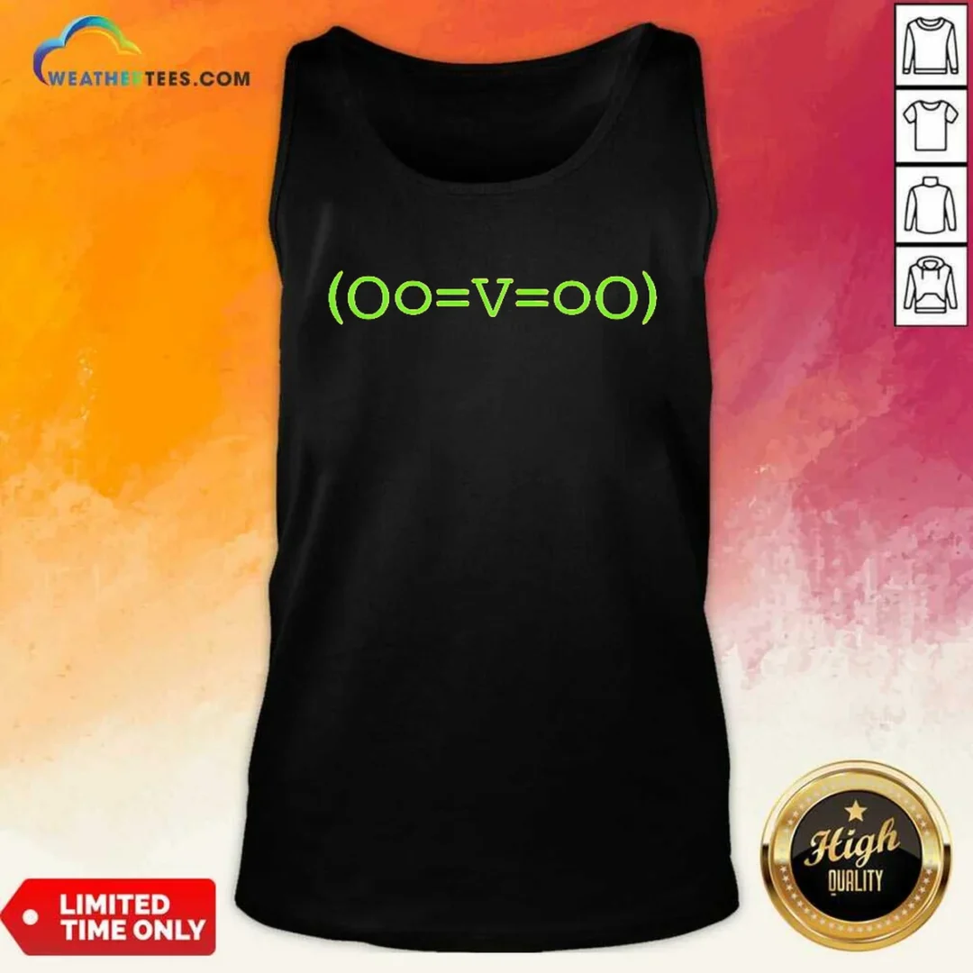 official-oo-equal-v-equal-oo-abstract-symbol-tank-top Official OO Equal V Equal OO Abstract Symbol Tank Top