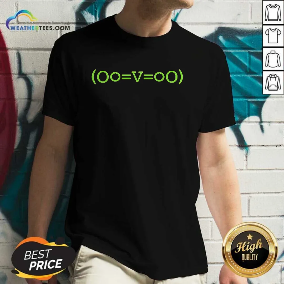 official-oo-equal-v-equal-oo-abstract-symbol-v-neck-shirt Official OO Equal V Equal OO Abstract Symbol V-Neck Shirt