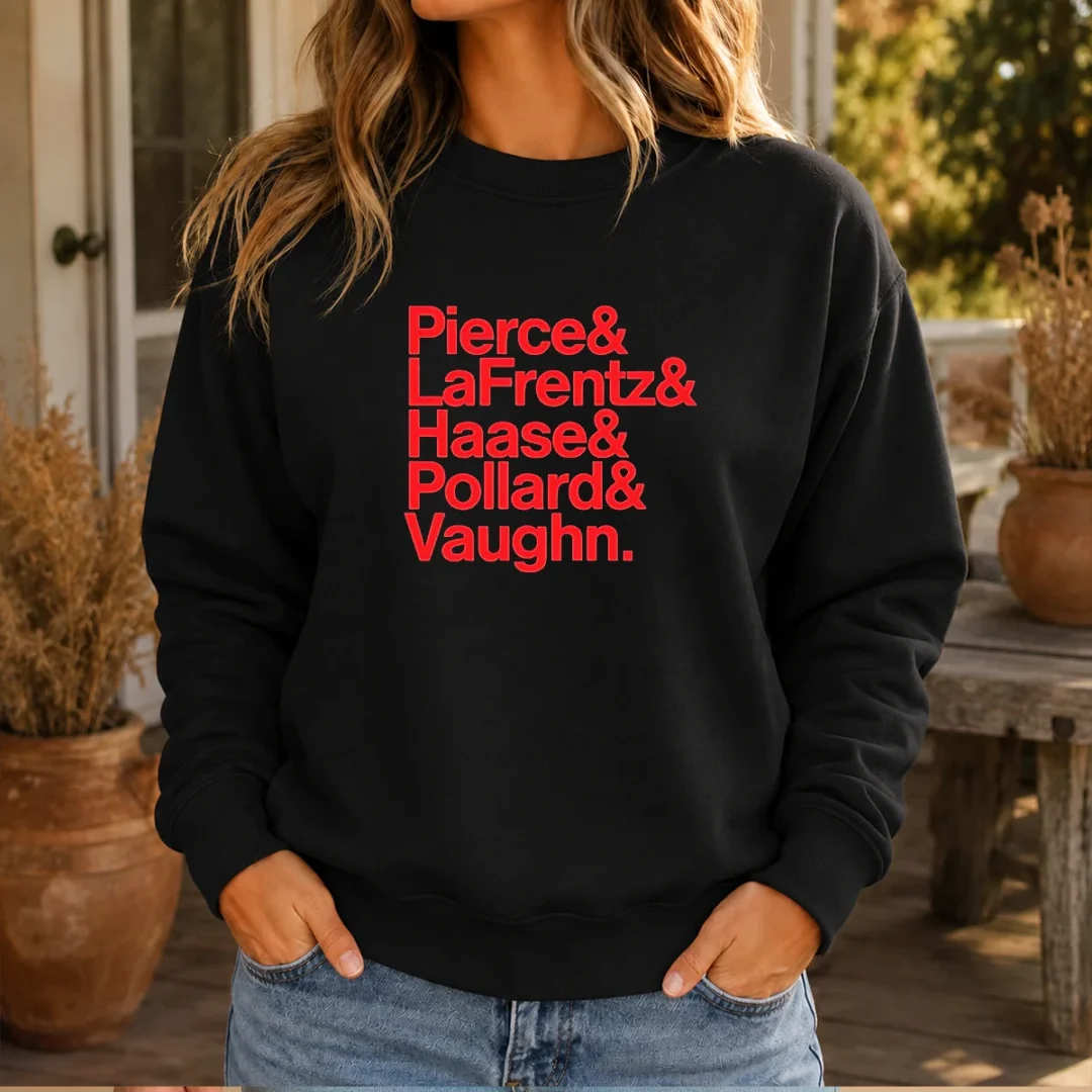 official-pierce-and-lafrentz-and-haase-and-pollard-and-vaughn-kansas-jayhawks-basketball-roster-sweater Official Pierce And Lafrentz And Haase And Pollard And Vaughn Kansas Jayhawks Basketball Roster Sweater