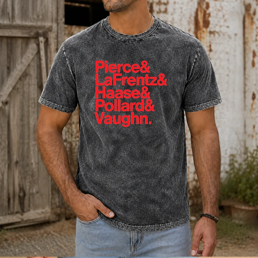 official-pierce-and-lafrentz-and-haase-and-pollard-and-vaughn-kansas-jayhawks-basketball-roster-washed-t-shirt Official Pierce And Lafrentz And Haase And Pollard And Vaughn Kansas Jayhawks Basketball Roster washed t shirt in classic style