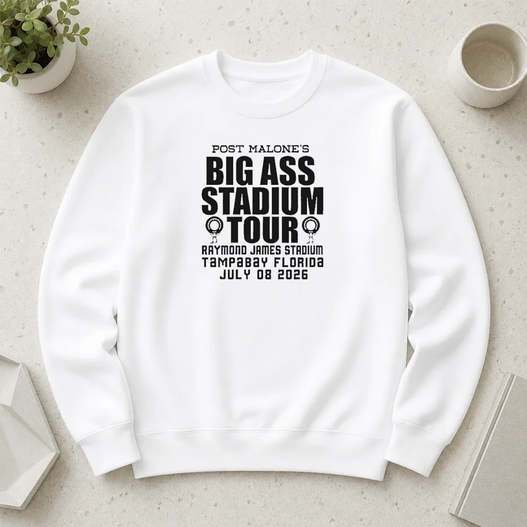 official-post-malone-big-ass-stadium-tour-raymond-james-stadium-tampa-bay-2026-sweater Official Post Malone Big Ass Stadium Tour Raymond James Stadium Tampa Bay 2026 Sweater