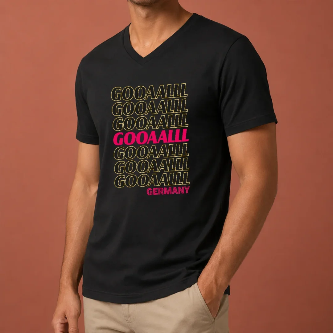 official-pretty-gooaall-germany-soccer-apparel-for-fans-german-v-neck-shirt Official Pretty Gooaall! Germany Soccer Apparel For Fans German V-Neck Shirt