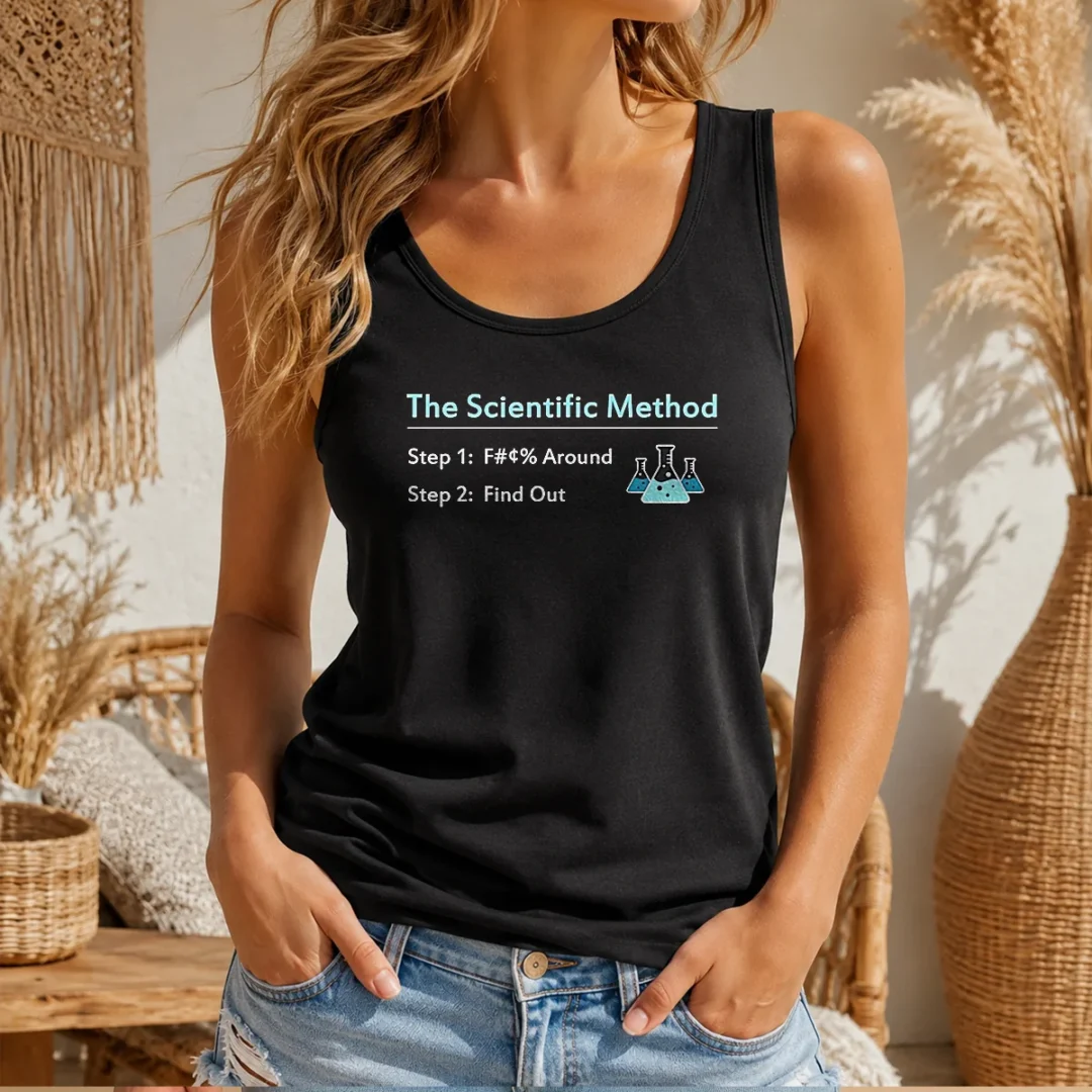 official-pretty-the-scientific-method-step-1-f-around-step-2-find-out-tank-top-1 Official Pretty The Scientific Method Step 1 F Around Step 2 Find Out Tank Top