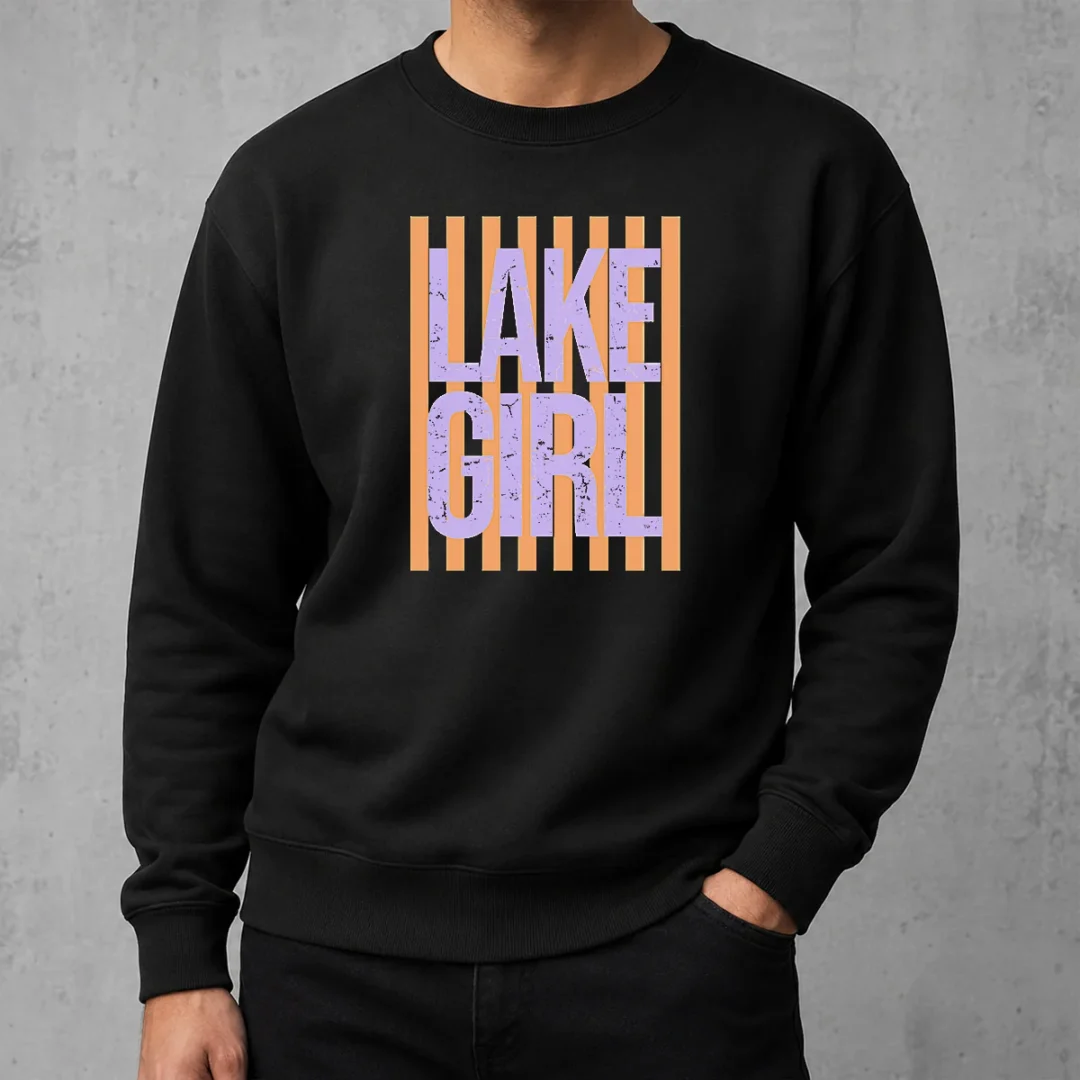official-retro-stripes-sunshine-lake-girl-sweater Official Retro Stripes Sunshine Lake Girl Sweater