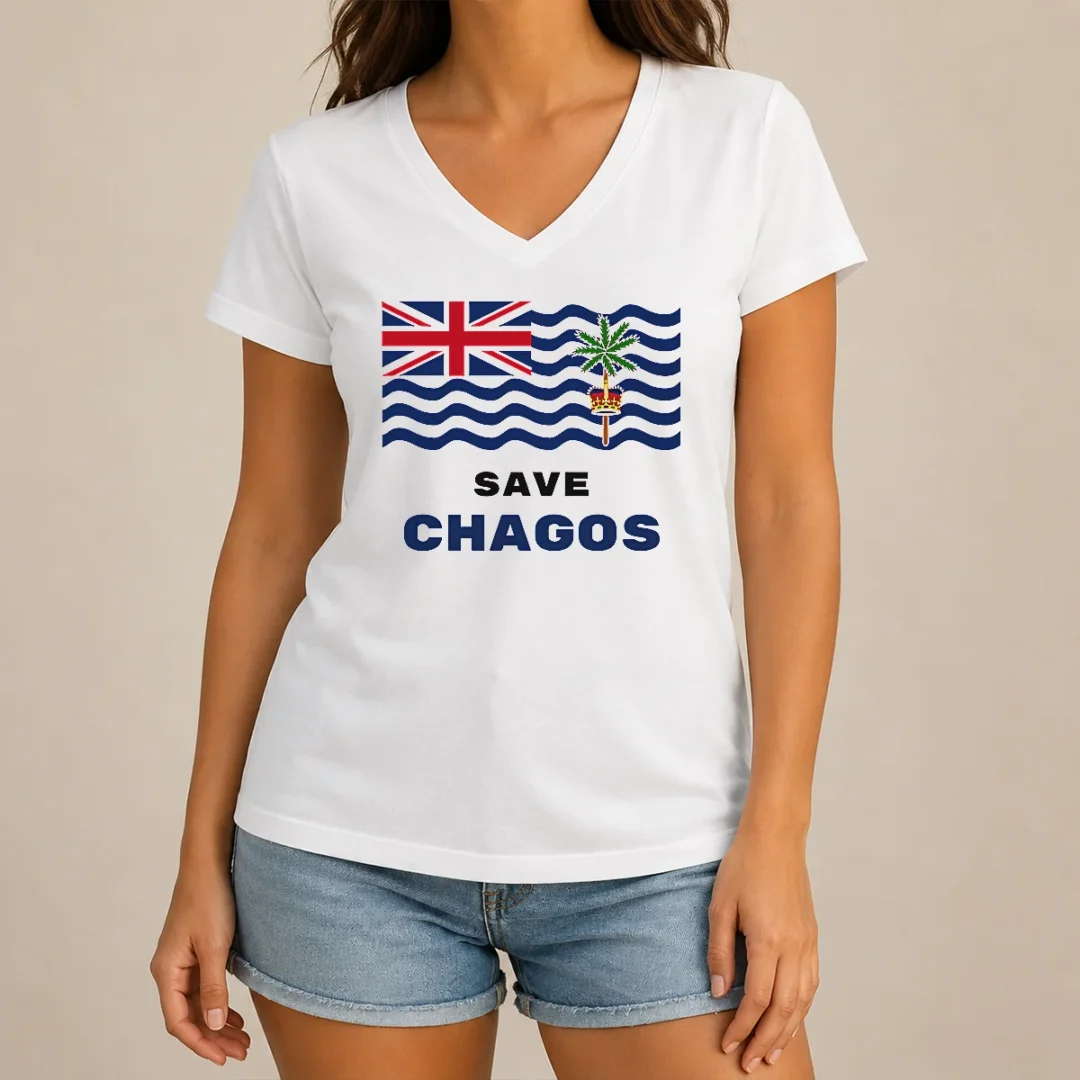 official-save-chagos-british-indian-ocean-territory-flag-v-neck-shirt Official Save Chagos British Indian Ocean Territory Flag V-Neck Shirt