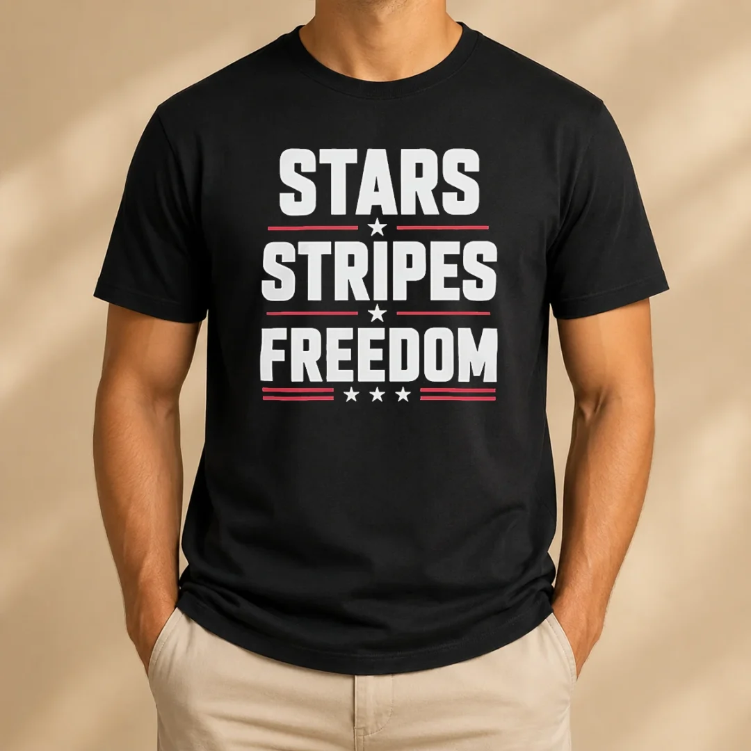 official-stars-stripes-freedom-fourth-of-july-patriotic-american-independence-day-t-shirt Official Stars Stripes Freedom Fourth Of July Patriotic American Independence Day