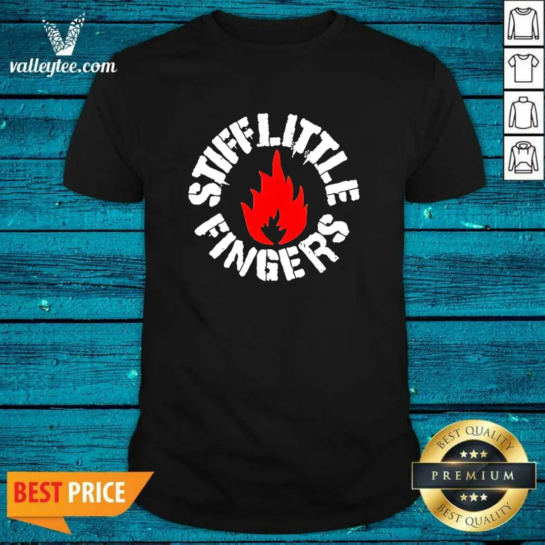 official-stiff-little-fingers-circular-badge-logo-with-flame-emblem-centered-inside-shirt-1 Official Stiff Little Fingers Circular Badge Logo With Flame Emblem Centered Inside