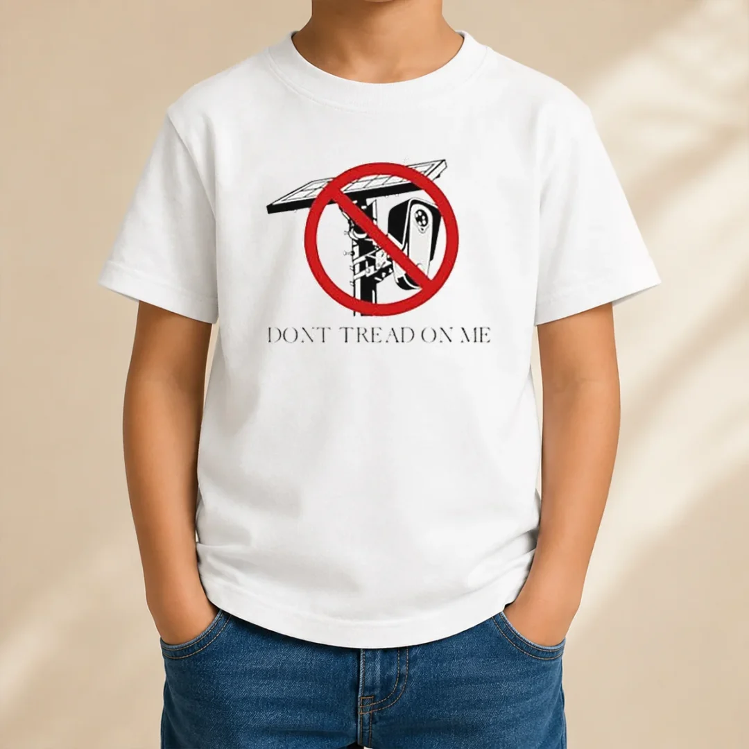 official-surveillance-camera-solar-power-gadsden-flag-dont-tread-on-me-libertarian-kids-t-shirt Official Surveillance Camera Solar Power Gadsden Flag DONT TREAD ON ME Libertarian Kids T-Shirt