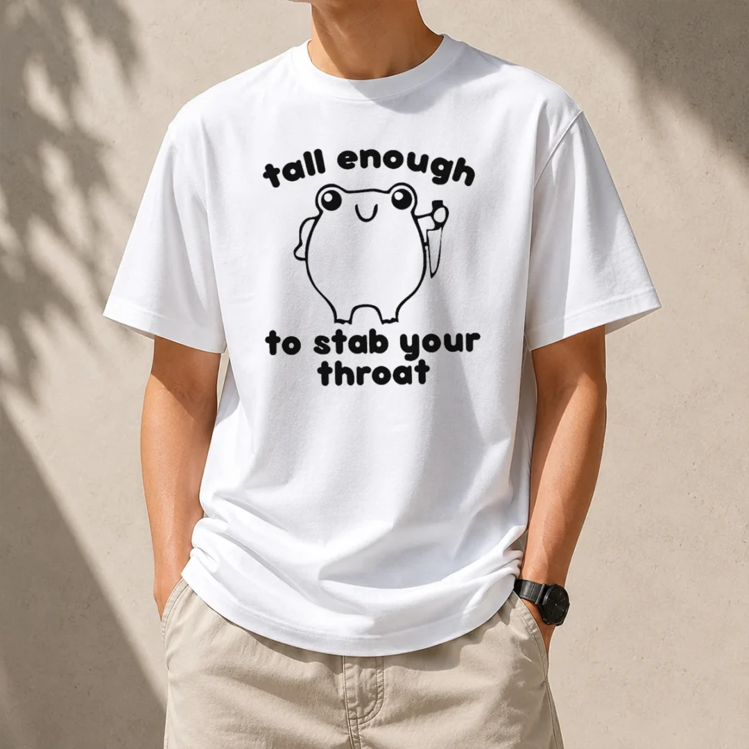 official-tall-enough-to-stab-your-throat-frog-t-shirt-1 Official Tall Enough To Stab Your Throat Frog
