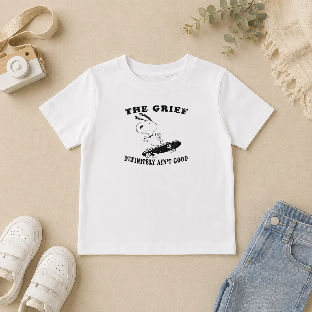 official-the-grief-definitely-ain-t-good-snoopy-skateboard-kids-t-shirt Official The Grief Definitely Ain'T Good Snoopy Skateboard Kids T-Shirt