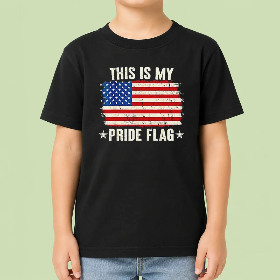 official-this-is-my-pride-flag-united-states-of-america-patriotic-national-flag-kids-t-shirt Official This Is My Pride Flag United States Of America Patriotic National Flag Kids T-Shirt