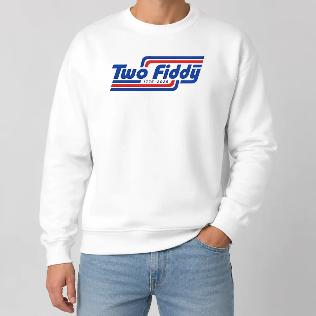 Official Two Fiddy 1776 2026 Patriotic USA Independence Day Sweater Official Two Fiddy 1776 2026 Patriotic USA Independence Day Sweater