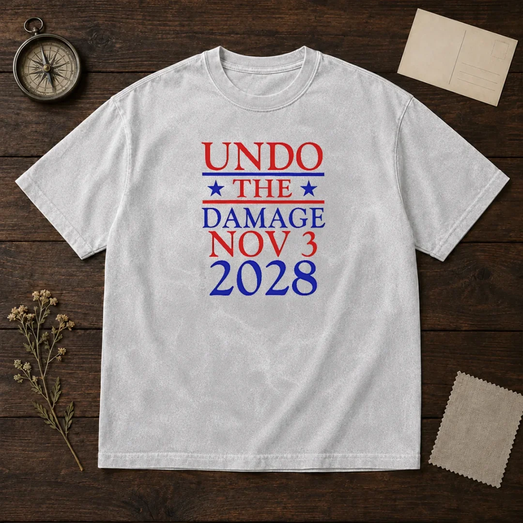 official-undo-the-damage-nov-3-2028-election-washed-t-shirt Official Undo The Damage Nov 3 2028 Election Washed T-Shirt