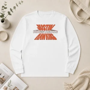 Pretty Premium Justin Hawkins Rides Again The Darkness long sleeve shirt featuring bold graphic design